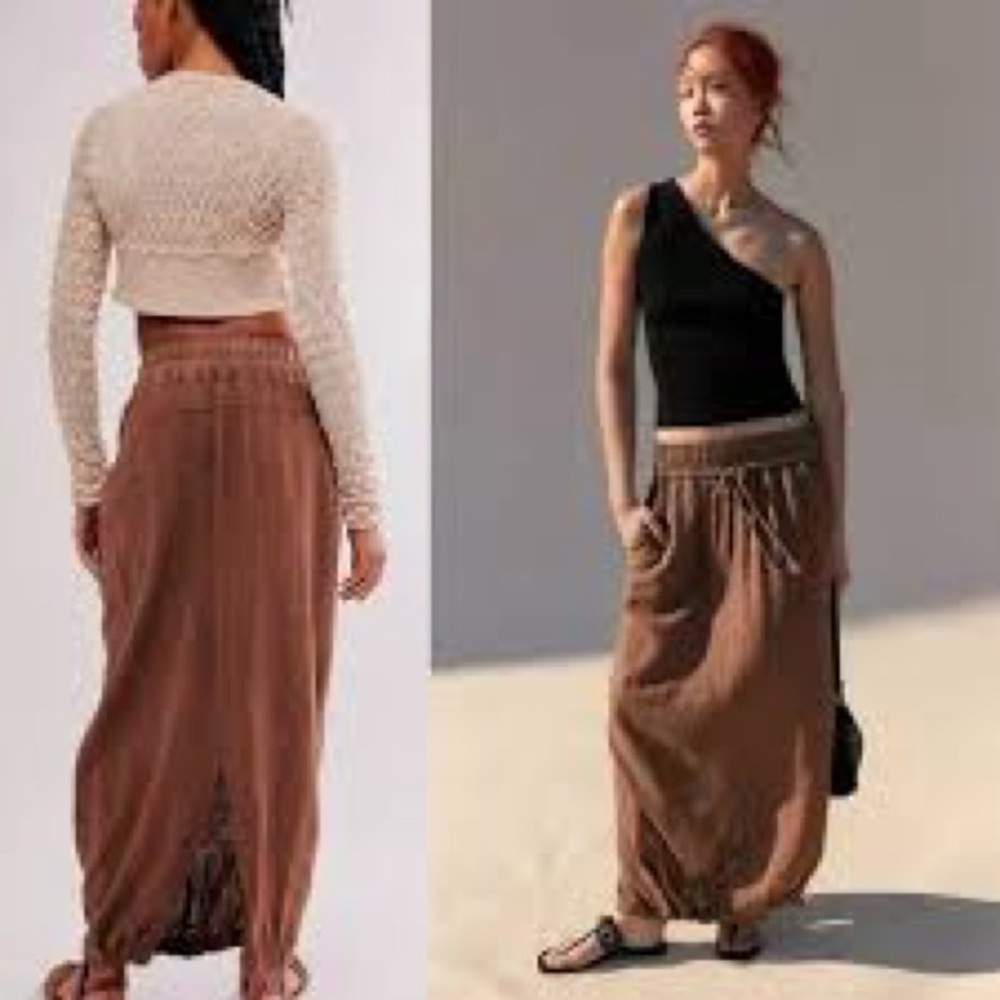 Free People Daphne Maxi  Skirt Size small